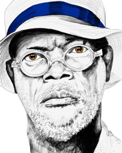 Samuel L Jackson - Blue