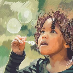 Black girl magic bubbles II